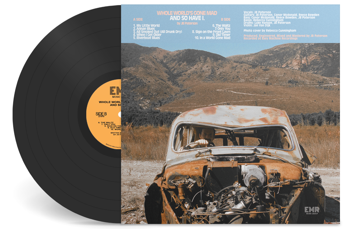 Whole World's Gone Mad, And So Have I  [12" Vinyl]